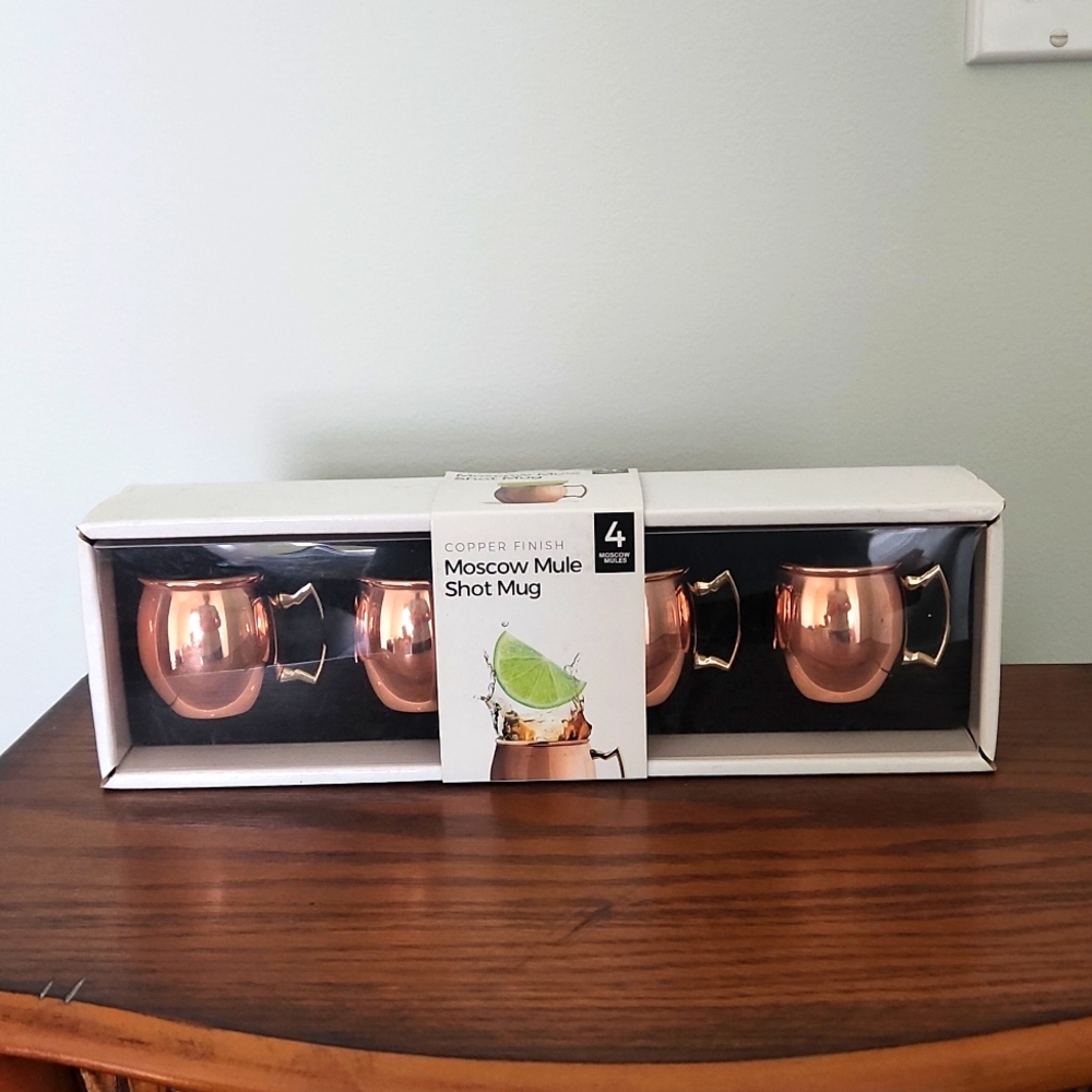 Moscow Mule Shot Mugs